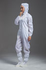 Food Processing Garment Resuable yellow hooded coverall white durable in food processing Workshop