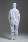 Food Processing Garment Resuable yellow hooded coverall white durable in food processing Workshop
